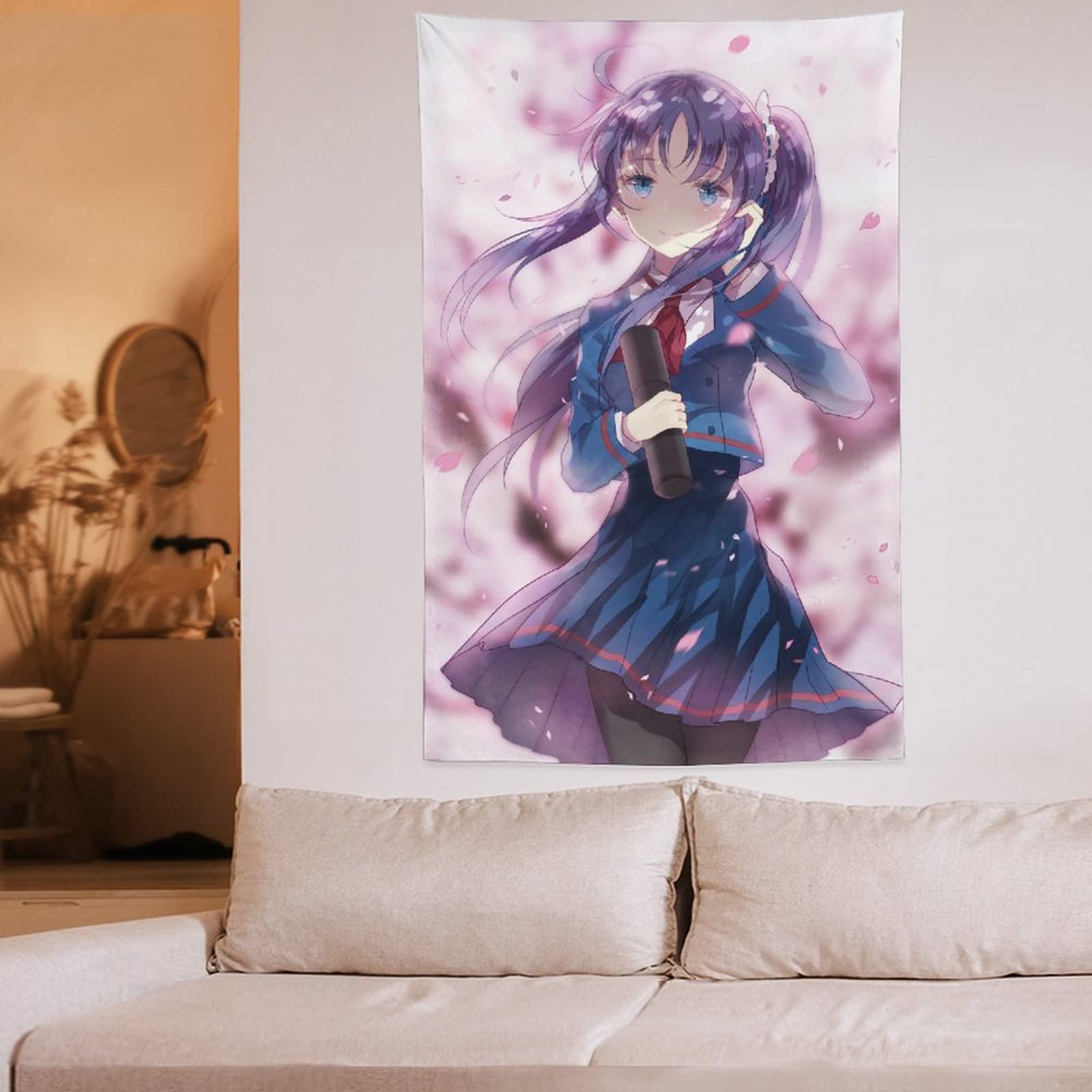Amazon.co.jp: タペストリー 可愛い アニメ柄 凪のあすから 比良平ち
